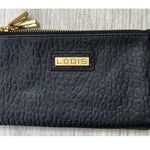 LODIS | Women's Genuine Leather Cash Coin Card Holder Wallet Purse Clutch Black Photo 0