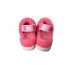 UGG  Hot Pink Oh Fluffita Platform Sandals Size US 12 Photo 3