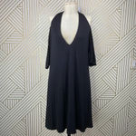 Haute Hippie  Cold-Shoulder Jersey Mini‎ Dress Black Photo 2