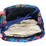 NEW Vintage Connie Satin Abstract Geometric Retro Crossbody Purse Bag Blue Photo 4