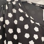 Kate Spade  New York Women's Ruffle Tiered Polka Dot Dress Long Sleeve Retro‎ L Photo 7