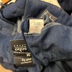 NWT New York & Company Soho Dark Blue Paperbag Waist Jeans Sz 14 Photo 5