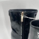 Guess Byra Boots SZ 5 Zipper Block Heel NEW Platform Booties Black Patent NWOT Photo 10