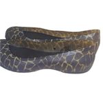 Crocs  Shoes Animal Print Ballet Flats Tan Brown Women's US Size 7 Photo 1