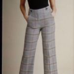 Veronica Beard  Isley High Rise Checked Cotton Blend Office Work Wear 8 Photo 0