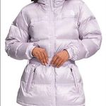 The North Face  women's Nuptse Belted Mid Jacket Photo 0