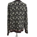 Coldwater Creek Vtg  Full Zip Knit Cardigan Sweater Womens XL Grandma Nordic Photo 3