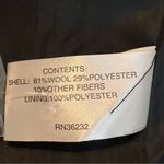 Gallery  New York Wool Blend Belted Pea Coat Women’s Size 3x Dark Gray Classic Photo 3