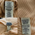 Free People  Lover Rib Split Back Pullover Sweater S Photo 6