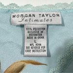 Morgan Taylor Intimates Blue Floral Slip Cami Top Photo 6