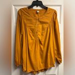 Old Navy  Cotton/Modal Blend Bib Front Tunic Blouse Size XXL Photo 1