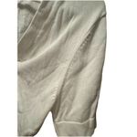 R & K  Cream Short Sleeve Open Front‎ Knit Cropped Cardigan Sweater Shrug Large Photo 2