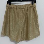 Molly Bracken  Gold Suit Shimmer Blazer and Shorts Photo 8