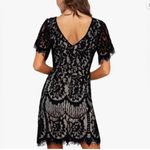 Amazon NWOT Women's Black Lace Dress Photo 1
