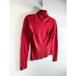 Covington  Sweater Womens Size Small Red 100% Cashmere Turtleneck Long Sleeve Photo 5
