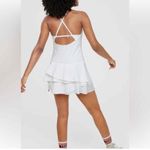Aerie OFFLINE BY  Tennis Dress White Sleeveless Ruffle Hem LARGE Soft Support Photo 2