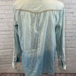 Mudd  Button Down Shirt Lightweight Jean Ombre Blue-Large Photo 5