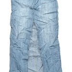 Old Navy  Womens Denim Jean Slim Maxi Skirt Blue Size 0 XS Front Slit NWT NEW Photo 0