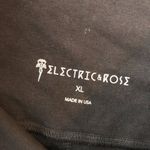 Electric & Rose Womens Leggings High Rise Color Block Tie Dye Stretch Black XL Photo 2