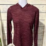 Nike  Women's Maroon Hooded Top Size Small Photo 0
