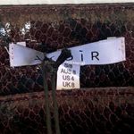 NWT Atoir Self Defined Skirt in Burgundy Python Size 4 Photo 9