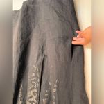 Eileen Fisher  Embellishment 100% Organic Linen Dress Size M Photo 1