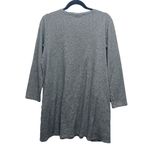 Pure Jill Womens Tunic Sweater Large Stretch Casual Lounge Minimalist Relaxed Gray Photo 5