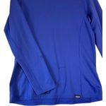 Patagonia  Womens Capilene Baselayer Polartac Blue Thermal sz Medium Ski Snow Photo 5