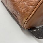 Patricia Nash Crossbody Tote Bag Cognac Brown Leather Handbag Photo 8