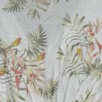 American Rag  Shirt Women Medium White Pink Floral Botanical Babydoll Y2K Peasant Photo 4