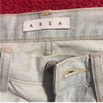 AREA light blue denim Gray Size 28 Photo 1