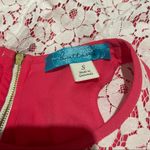 Francesca's  buttons barbie pink lace overlay dress Photo 2