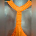 Marika Tek Orange Activewear Women's Top (168) Size XL Photo 6