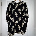 Ellen Tracy Floral Print Open Front Kimono Top Photo 5