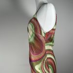 Mango MNG Satin Midi Dress Women’s Size 4 Asymmetrical Wave Italian Fabric NWT Photo 5