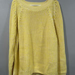 Ava & Viv  Sunny Yellow Crew Neck Sweater Photo 0