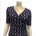 Stitch Fix  GILLI Trista Faux Wrap Dress Navy White Photo 6