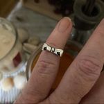 Sterling Silver Bow Toe Ring Midi Ring Silver Photo 2