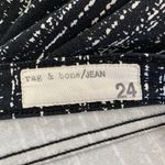 Rag and Bone  Womens Skinny Jeggings 24‎ Black White Stretch Y2K Streetwear Photo 5