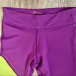 Balance Collection purple yellow black leggings Photo 5