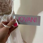 Jovani  49553A white cream lace halter prom dress NEW 2 Photo 9