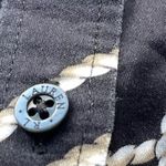 Ralph Lauren Lauren Women’s Sz M Nautical Sailing Flag Anchor Button Up Blouse Photo 6