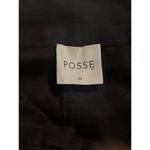 Posse Pants Presley Black Women's Linen Wide Photo 2