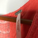 Free People  coral mini ruffle skater A-line dress Photo 4