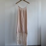 MR LARKIN MERCI SLIP DRESS, PALE PEACH S Photo 4