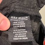 Wax Jean Wax Jeans - Butt I Love you black jeans junior size 3/26 Photo 3