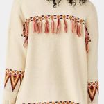 Matilda Jane Moments With You Gingersnap Cardigan Sweater Cream Gold Orange Small Photo 1