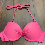 Aerie  Pink Halter Brooke Underwire Bikini Top Photo 0