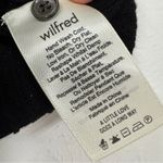 Wilfred  Aritzia Black Open Knit Button Down Tank Top Womens S Whimsigoth Crop Photo 4