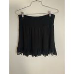 Intermix Rena Swiss Dot Silk Skirt Photo 7